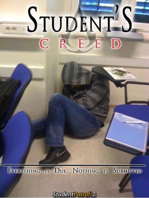 Student&apos;s Creed –  