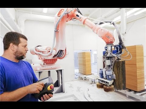 Niesamowite japoński robot technologia przetwarzania mebli! –  