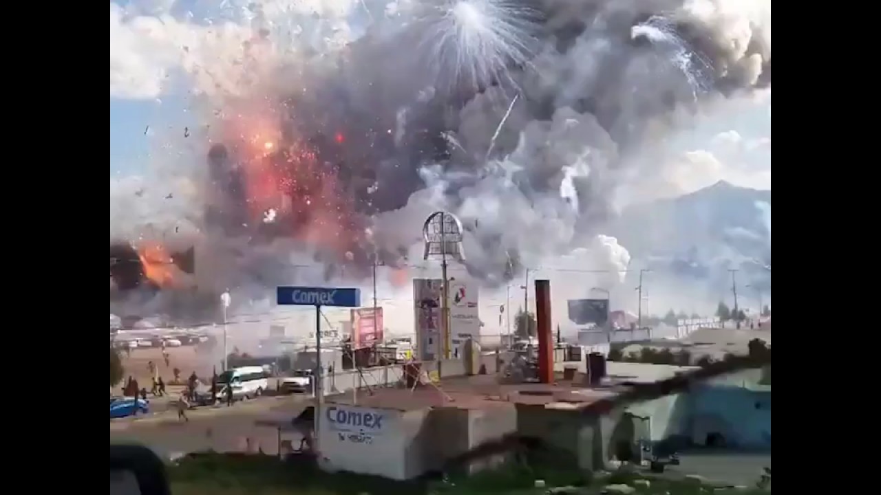 Katastrofa w sklepie z fajerwerkami w Meksyku –  