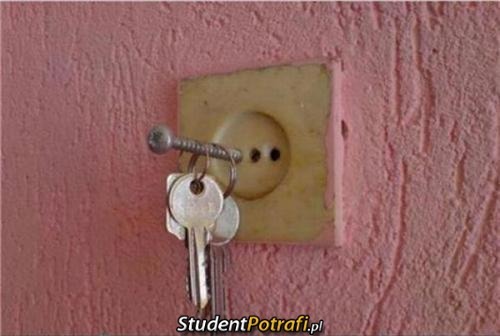 Sposób na bezpieczne trzymanie kluczy –  