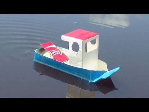 Jak zbudować łódeczkę na parę wodną –  