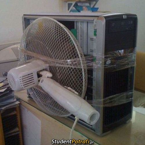 Gdy komputerowi za gorąco –  