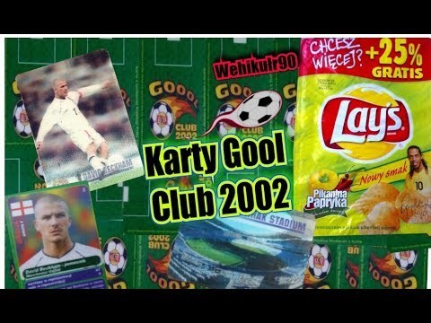 Karty Goool  Club 2002 z Laysów –  